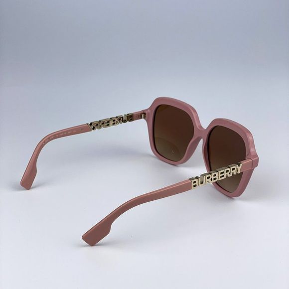 Burberry BE4389 406113 Sunglasses Pink Brown Gradient Oversized Square Women main image 11